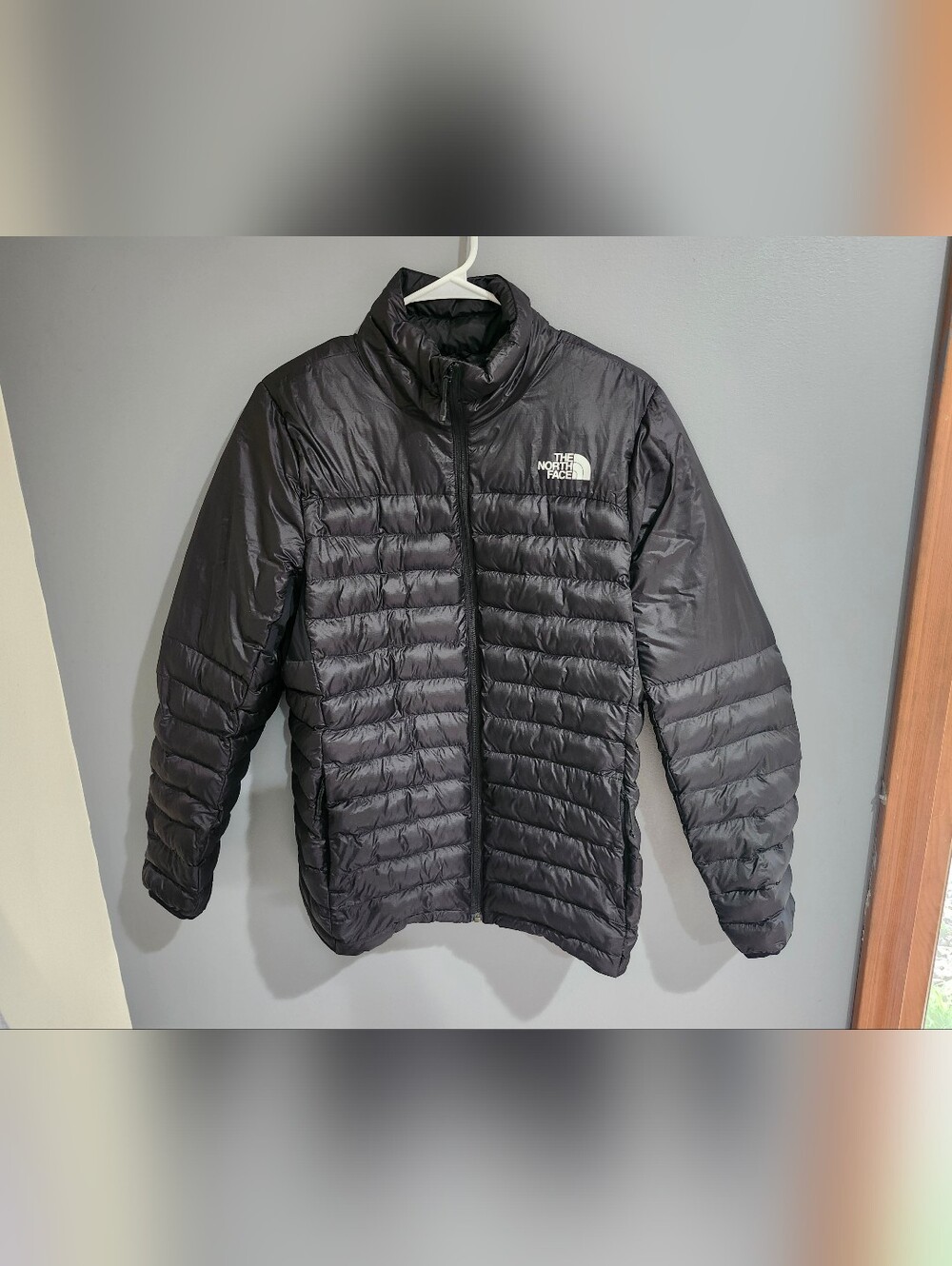 The North Face Men's Black Quilted Down Puffer Jacket Size Small